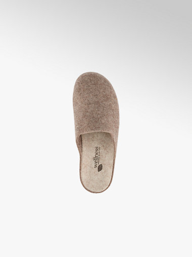 Wellness pantoufle femmes beige